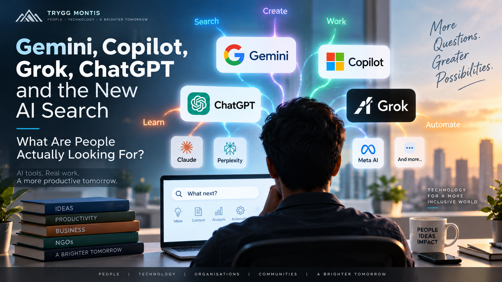 Gemini, Copilot, Grok, ChatGPT and the New AI Search: What Are People Actually Looking For?